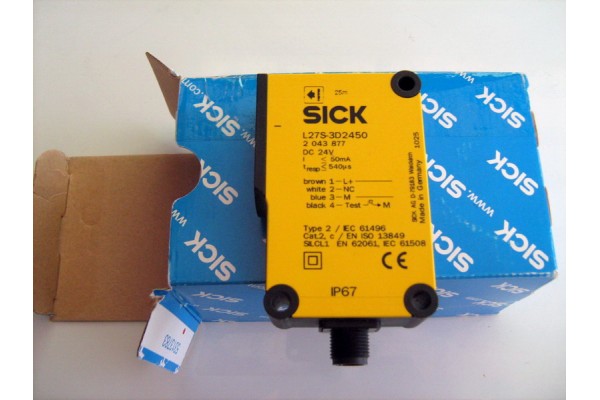 Photoelectric Safety Switch, L27S-3D2450, Sick  Made in Germany